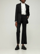 DESIGNERS REMIX Jolene Slit Suiting Wool Blend Pants