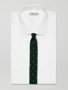 Sid Mashburn - 5.5cm Polka-Dot Knitted Silk Tie