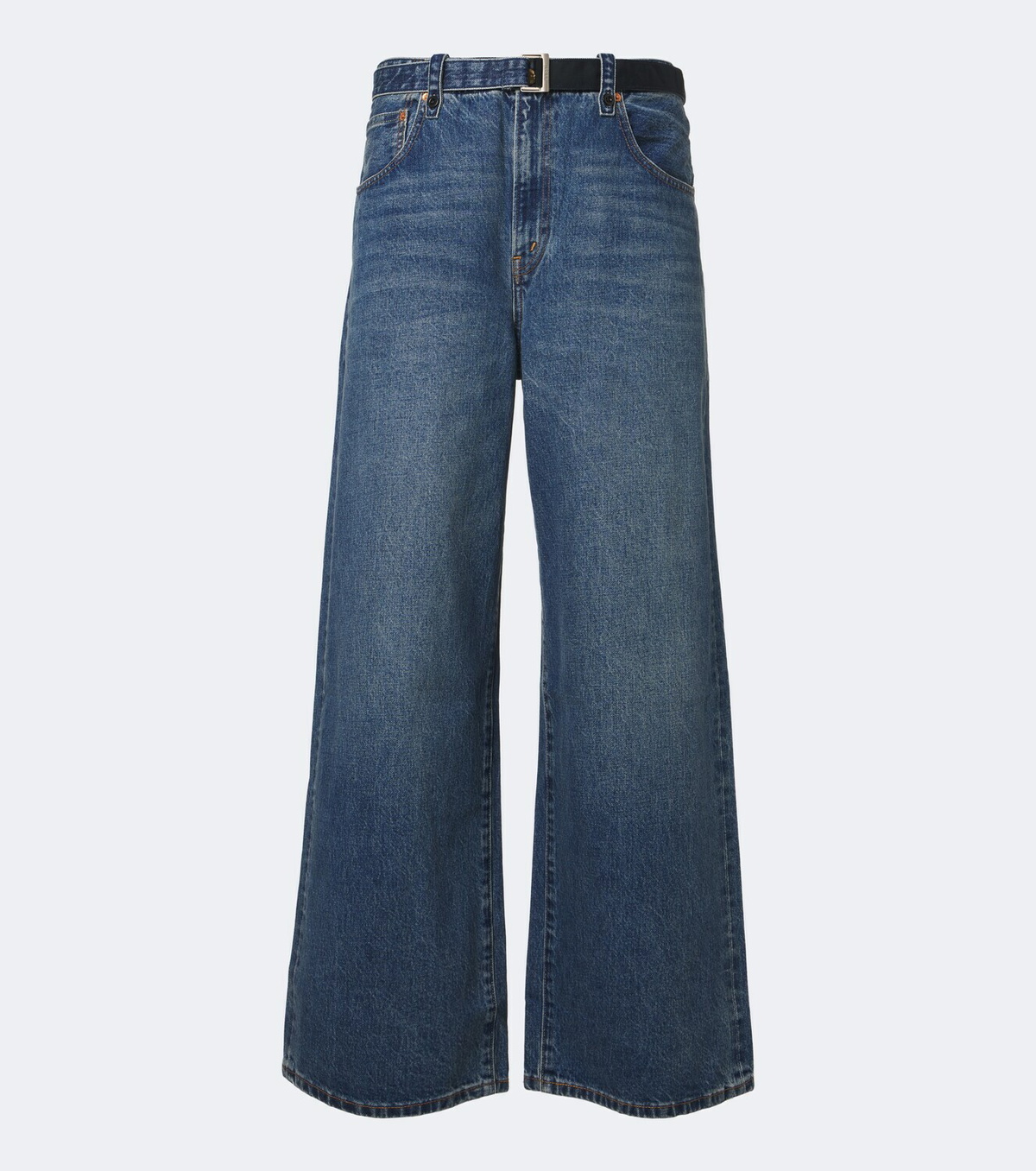 Sacai x Levi's® belted wide-leg jeans