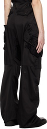 Julius Black Gas Mask Cargo Pants