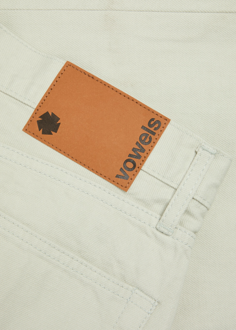Vowels OG Fit Straight-leg Denim Jeans Ivory