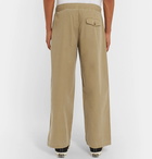 Our Legacy - Cotton and Tencel-Blend Drawstring Trousers - Beige