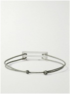 Le Gramme - 2.5g Cord and Sterling Silver Bracelet