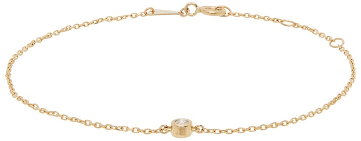 Photo: Adina Reyter Gold Single Diamond Bracelet