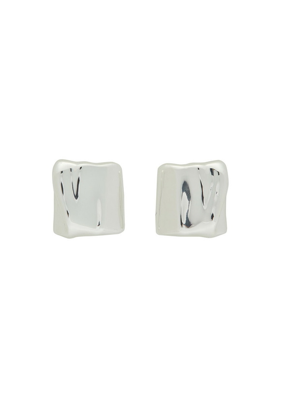 Photo: Jenny Bird Mini Sundra Silver-plated Stud Earrings - One Size