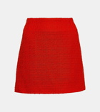 Blazé Milano Coci wool-blend miniskirt
