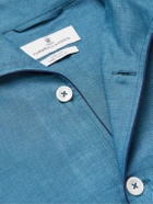 Turnbull & Asser - Modern Linen Pyjama Set - Blue