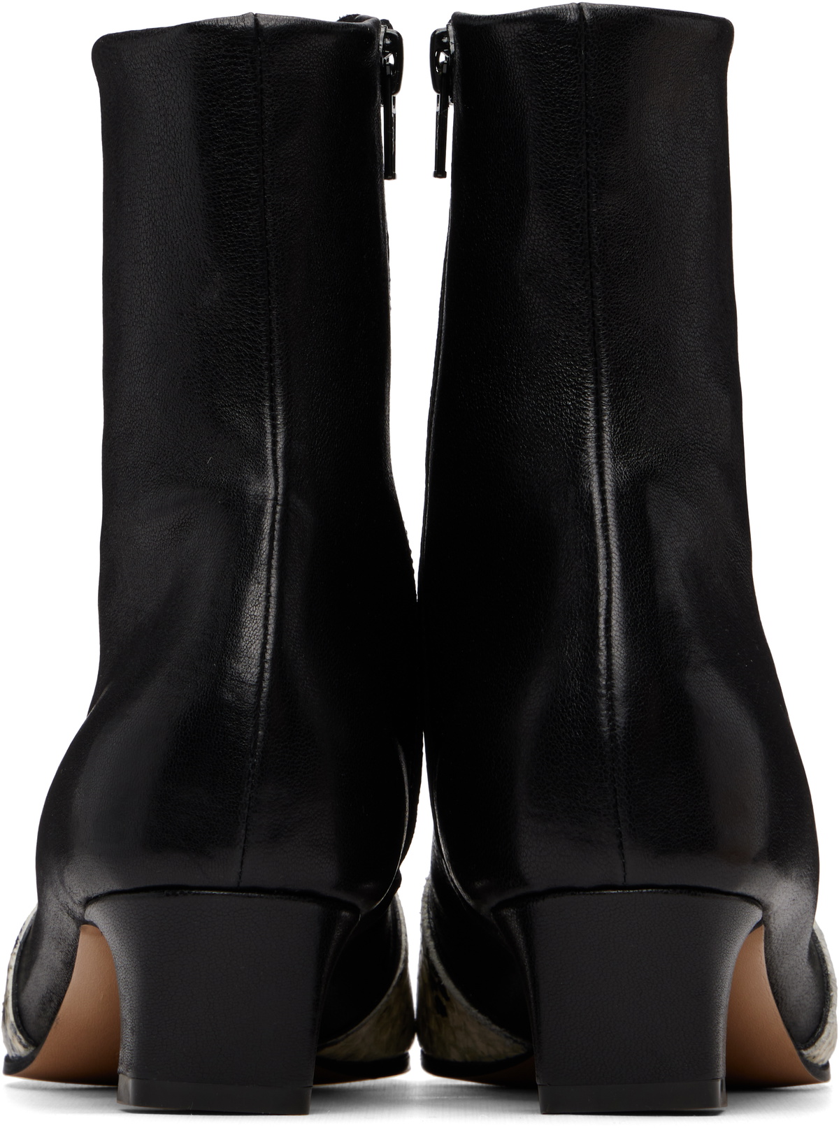 KHAITE Black Nevada Stretch Low Boots