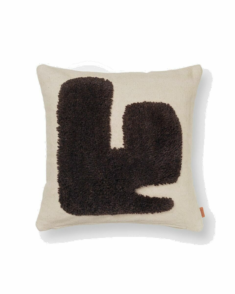 Photo: Ferm Living Lay Cushion Brown/Beige - Mens - Home Deco