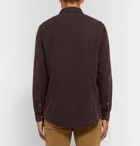 Massimo Alba - Genova Flannel Shirt - Burgundy