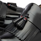 Thom Browne Men's Tassle Kilt Loafer in Black