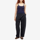 JW Anderson Women's Pointelle Straight Neck Vest in Navy