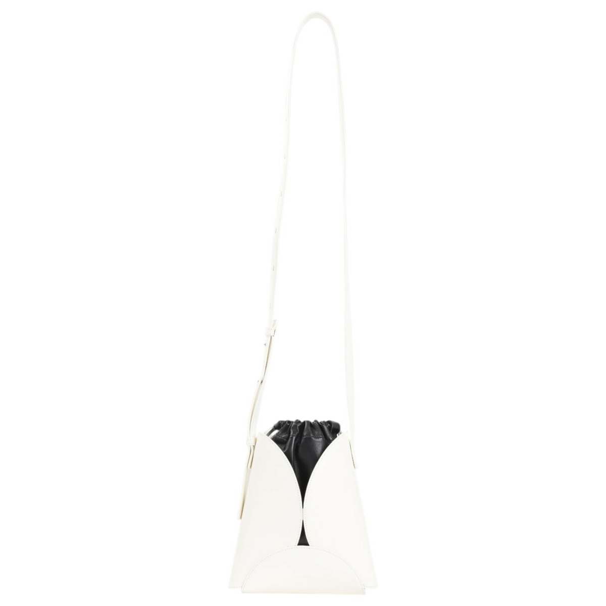 Jil Sander Dumpling metallic leather crossbody bag Jil Sander