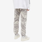 Moncler Men's Genius x HYKE Camo Print Sweat Pant in Grey