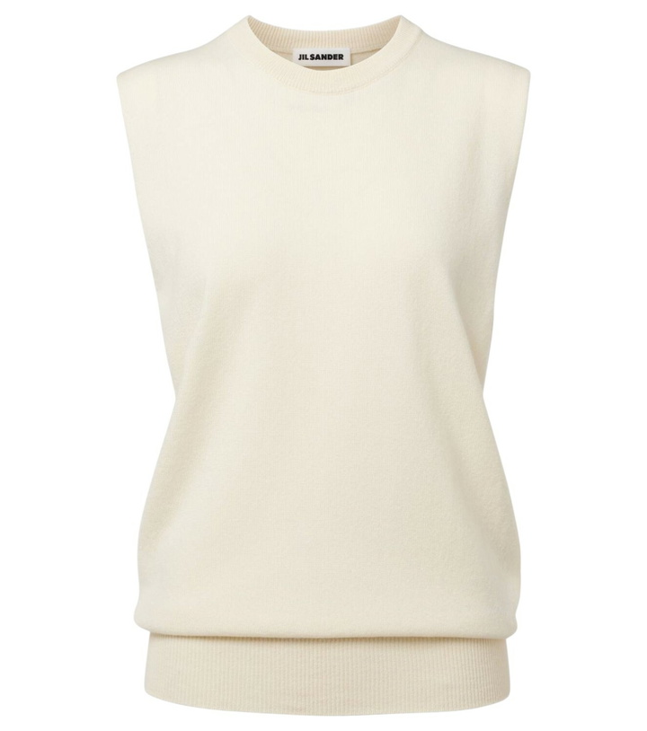 Photo: Jil Sander Cashmere sweater vest
