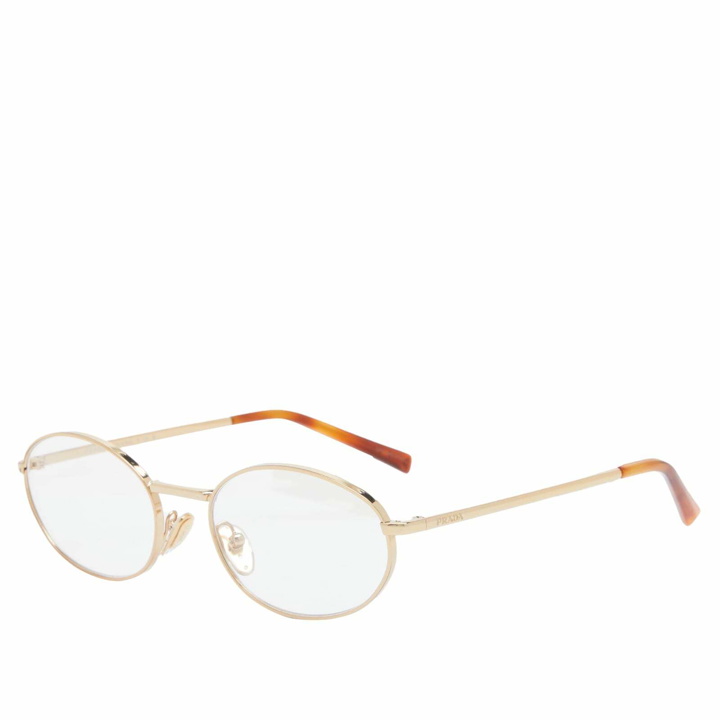 Photo: Prada Eyewear Women's A57V Optical Glasses in Gold 