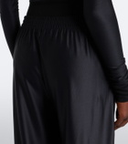 Gucci Silk-blend jersey wide-leg pants