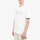 Soulland Men's Scribble Logo T-Shirt in White