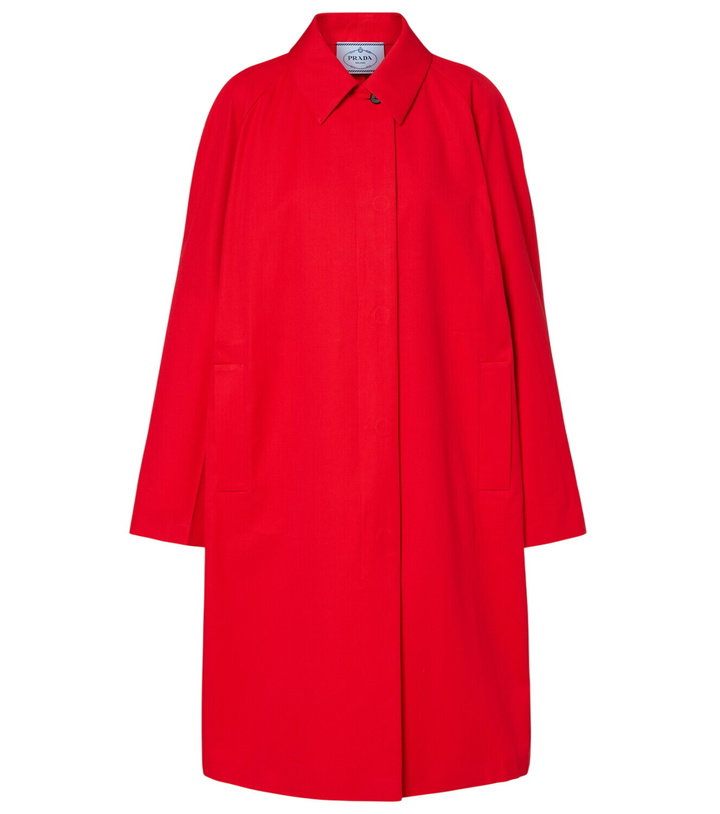 Photo: Prada Gabardine car coat