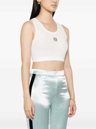 LOEWE - Anagram Ribbed Cotton Cropped Top