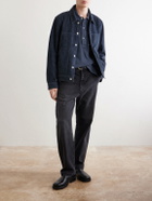 Officine Générale - Loki Suede Jacket - Blue