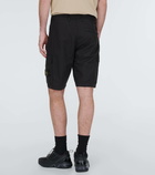 Stone Island Cotton-blend canvas Bermuda shorts