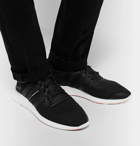 Y-3 - Yohji Run Boost Suede-Trimmed Mesh Sneakers - Men - Black