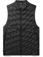 Nike Running - Quilted Therma-FIT ADV Down Gilet - Black