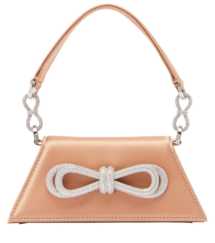Photo: Mach & Mach Samantha Small satin shoulder bag