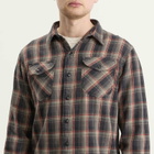 RRL Men's Jasper Check Shirt in Rl-810 Grey/Red