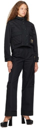 Moschino Black Paneled Jacket