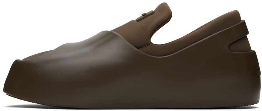 Ferragamo Brown Hybrid Slippers Salvatore Ferragamo