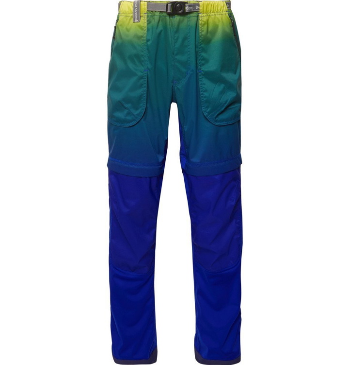 Photo: And Wander - Convertible Dégradé Shell Trousers - Men - Blue