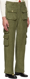Tanner Fletcher Green Gus Cargo Pants