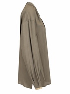 Durazzi Milano Charcoal Grey Blouse