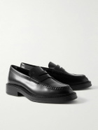 Tod's - Leather Penny Loafers - Black