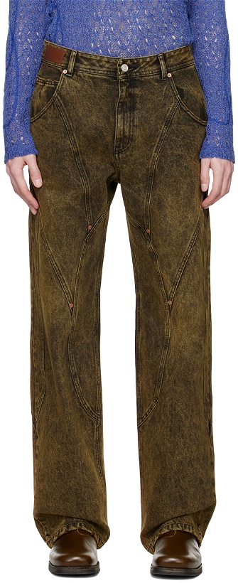 Photo: Andersson Bell Brown Brick Curve Jeans