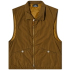 Stone Island Shadow Project Men's Augment Gilet in Tobacco