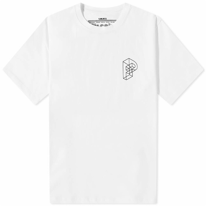 Photo: Piilgrim Men's Contort T-Shirt in White