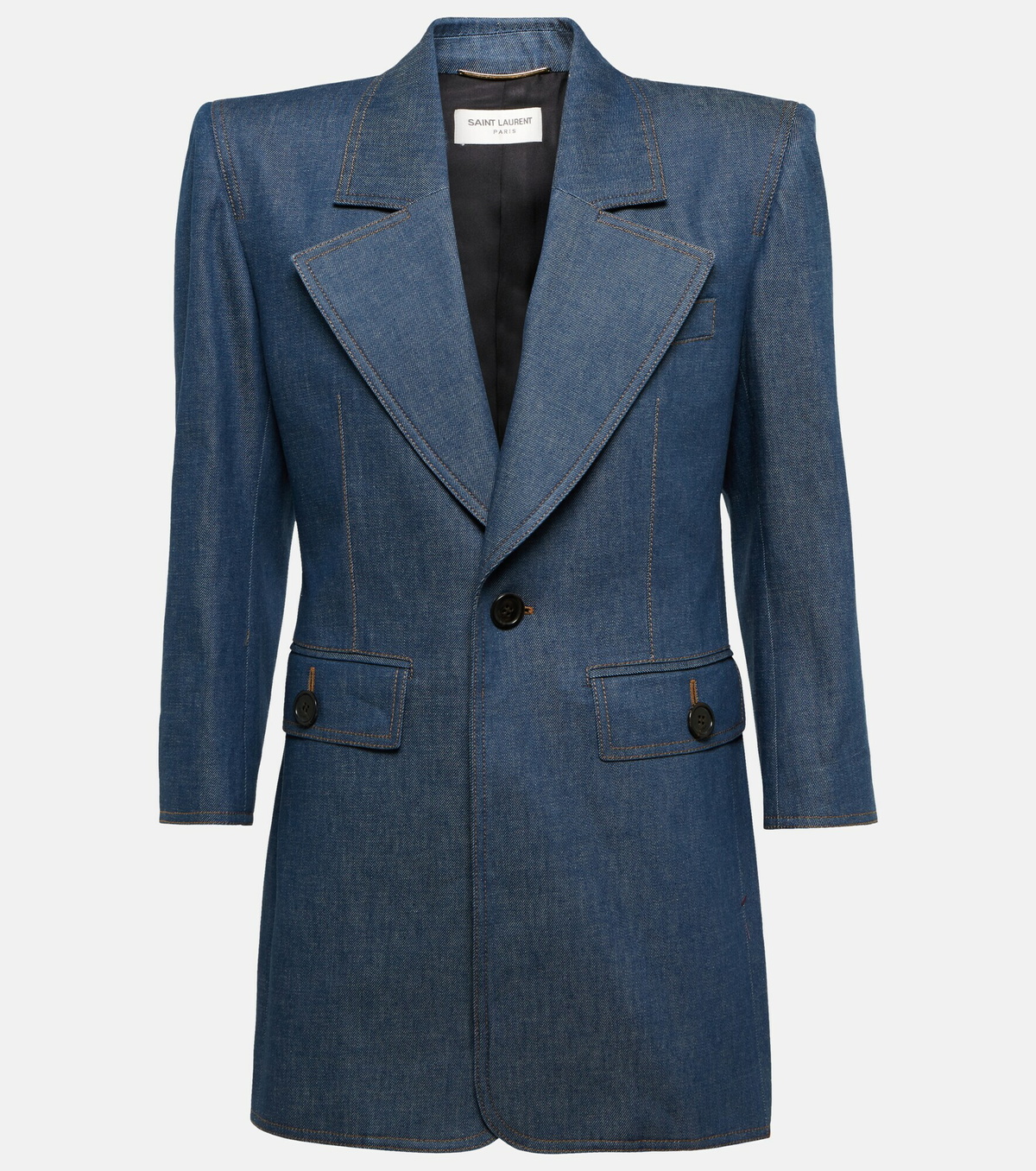 Saint Laurent - Denim blazer Saint Laurent