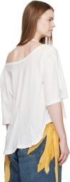 UNDERCOVER White Strap T-shirt