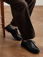 BODE - University Leather Derby Shoes - Black