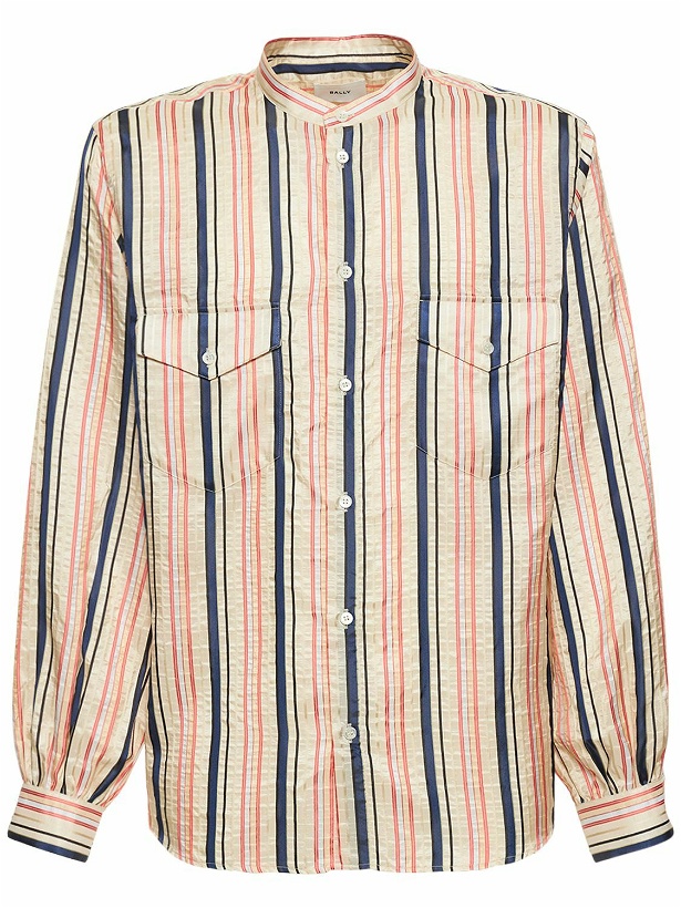 Photo: BALLY - Striped Silk Shirt