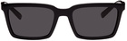 Dolce & Gabbana Black Rectangular Sunglasses