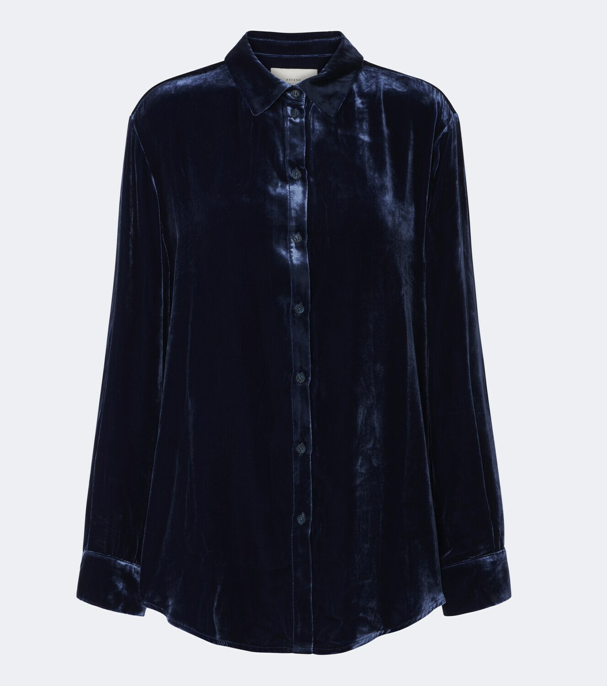 Asceno London velvet shirt