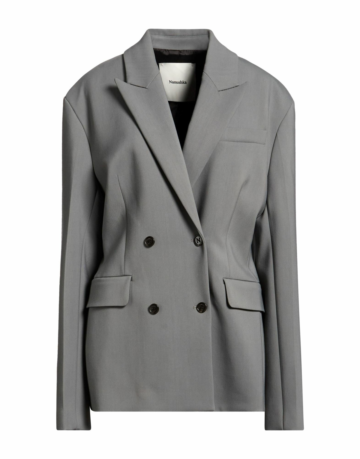 Nanushka Womens Blazer in Grey