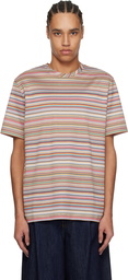 Paul Smith Multicolor Mixed 'Signature Stripe' T-shirt