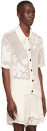 AMIRI Off-White Cotton Shirt