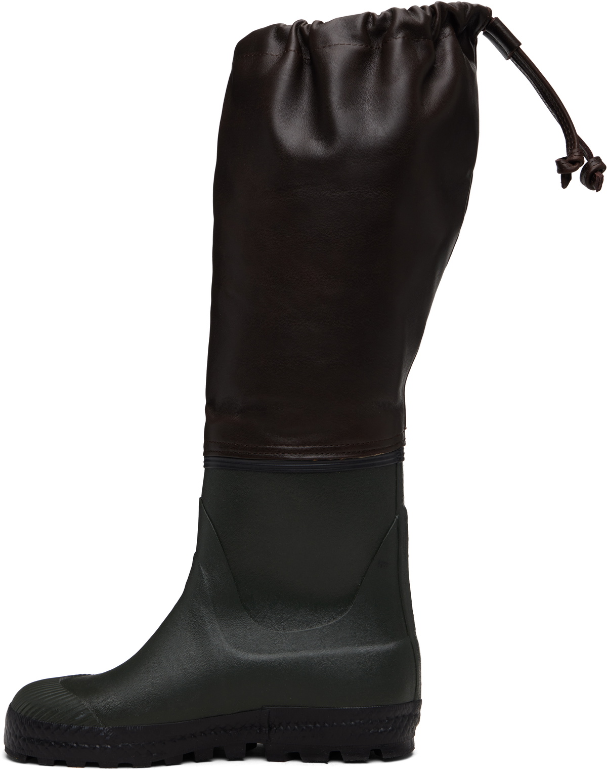 Rier SSENSE Exclusive Brown Farmer Rain Tall Boots