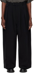 RAINMAKER KYOTO Black Double Cloth Hakama Trousers